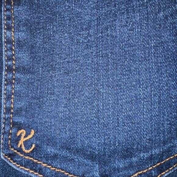 Kut from the Kloth jeans Donna high rise ankle skinny blue denim stretch Sz 4 - Picture 6 of 11